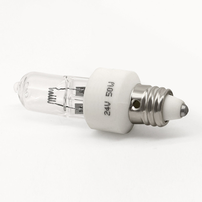 24v 50w E11 หลอดฮาโลเจนหลอดไฟ Single Hole Cold Light ห้องปฏิบัติการ