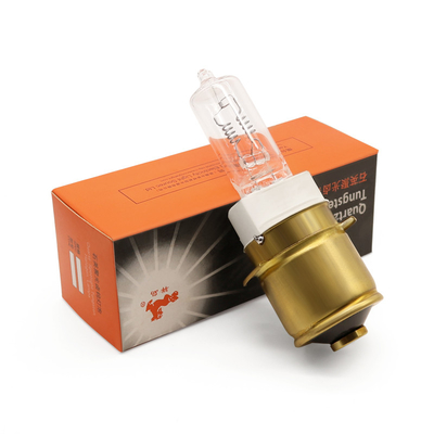 หลอดไฟฮาโลเจน 110V 600 วัตต์สำหรับไฟท้ายรถหัวรถจักรควอตซ์ไฟหน้าฮาโลเจน P40s / 41