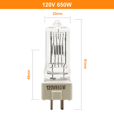 650w 120v หลอดฮาโลเจนควอตซ์หลอดฮาโลเจนเปลี่ยนหลอดไฟ Floodlight