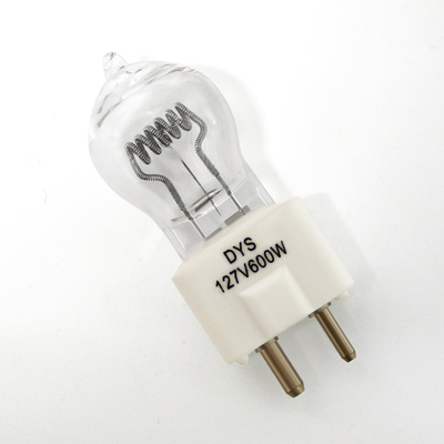 127V 600w หลอดฮาโลเจน Gy9.5 ฟิล์มหลอดไฟ เครื่องฉาย บอลแสงเวที DYV BHC Dys Lamp