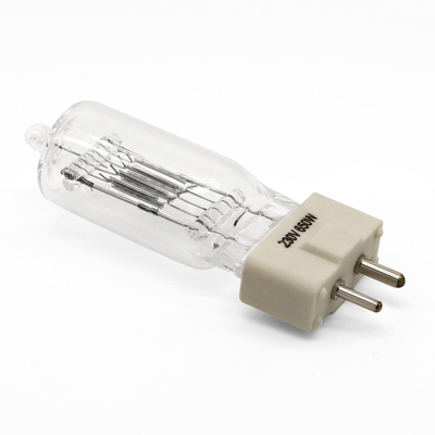 GY9.5 230V 650W หลอดฮาโลเจน Searchlight โคมไฟ AC Reflector โรงละคร เครื่องฉาย Bulb