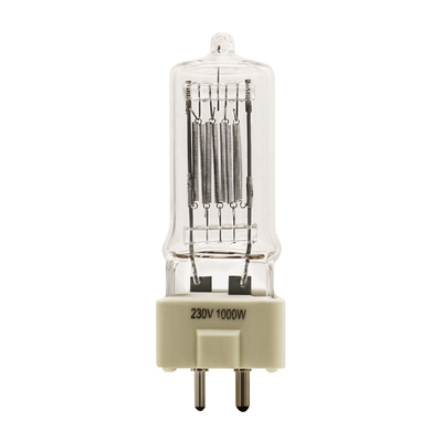 เรือเดินทะเล Searchlight 1000w 230v หลอดไฟฮาโลเจน Gx9.5 Lamp