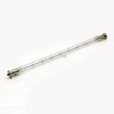 230V 2000W ทังสเตนคู่สิ้นสุดหลอดฮาโลเจนเชิงเส้นเชิงพาณิชย์ 215mm Leads