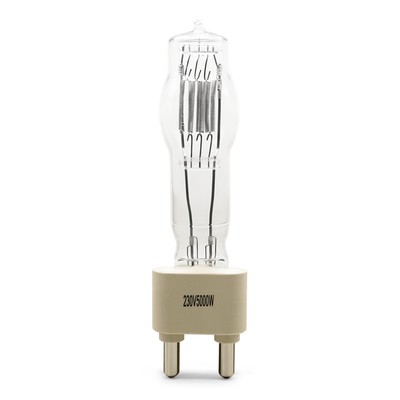 230V 5000W G38 ​​สตูดิโอควอตซ์หลอดไฟ เรือ หลอดฮาโลเจน 180 มม. 125000lm