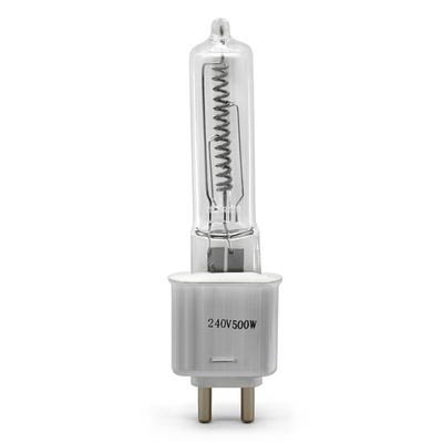 240V 500 วัตต์ควอตซ์หลอดฮาโลเจน Lumens สูง G9.5 โรงละครความร้อนอินฟราเรดทีวีวิดีโอ