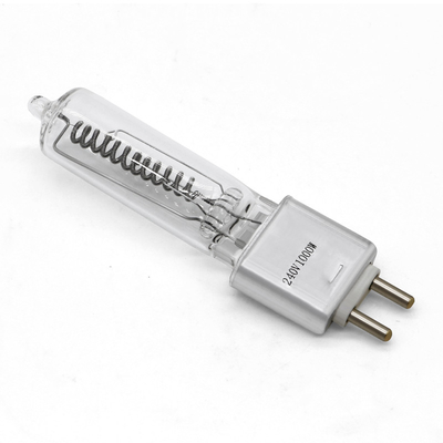 G9.5 240V 1000w ทังสเตนฮาโลเจนโคมไฟขั้นตอนเดียวสิ้นสุดและโคมไฟสตูดิโอ