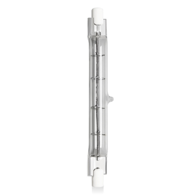 230V 800W R7s หลอดไฟ 118mm Dimmable Halogen Photo Optic Lamp เสา Burner Patio สีแดง เครื่องทำความร้อน
