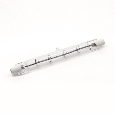 230V 800W R7s หลอดไฟ 118mm Dimmable Halogen Photo Optic Lamp เสา Burner Patio สีแดง เครื่องทำความร้อน