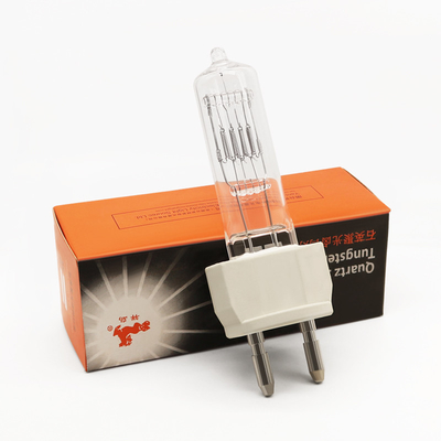 230V 1000w หลอดฮาโลเจนควอตซ์หลอดเดียวสิ้นสุด G22 หลอดไฟเรือเรือ Spotlight Bulb