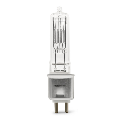 หลอดควอตซ์ขนาดเล็ก 1000w 230v หลอดฮาโลเจนหลอดไฟ GX9.5 2000h 3200k 98mm