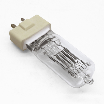 GY9.5 230V 1000W เดี่ยวสิ้นสุดหลอดฮาโลเจนควอตซ์หลอดไฟทังสเตนบรอดเวย์ Stage