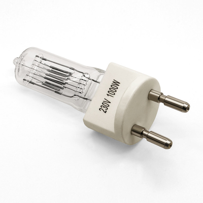 หลอดฮาโลเจนอินฟราเรดสีแดง 1000W 230V ควอตซ์ Ir โคมไฟ G9.5 25000 Lumen