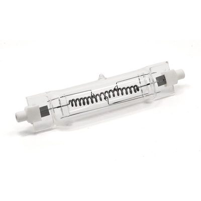 หลอดฮาโลเจนคู่สิ้นสุดควอตซ์หลอดอินฟราเรด 230V 2000W R7s หลอดประหยัดพลังงาน