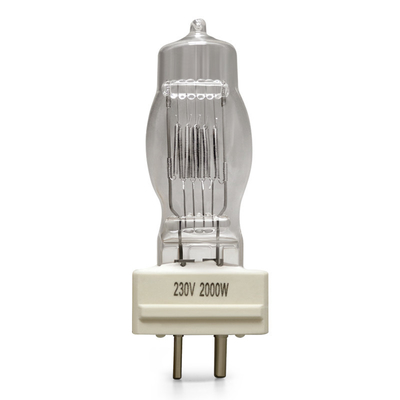 Ge Cp43 230v 2000w Gy16 หลอดไฟ ควอตซ์ ทังสเตน หลอดไฟฮาโลเจน