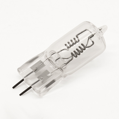 GX6.35 หลอดฮาโลเจน แสดงผล หลอดไฟออปติก 350W 75V Flash Bulb Stage Microscopes Light