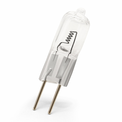 Non Reflector Axial Capsule หลอดไฟทางการแพทย์ 22.8V 50w หลอดฮาโลเจน