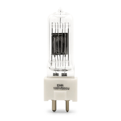 100V 500 วัตต์ควอตซ์ฮาโลเจน Lumens G22 กล้องจุลทรรศน์ตราสารแสงฮาโลเจน