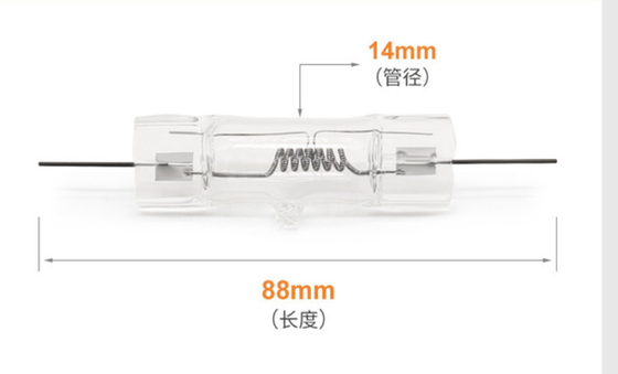75V 400w Double Ended Halogen Bulb รถ เครื่องฉาย ไฟหน้าหลอดไฟ Quartz Lamp Light